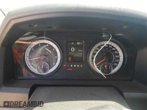 2018 Ram 1500 Tradesman with VIN 3C6RR7KT2JG252561, listed as a Copart auction lot 55558965 with 141,451 mi miles and Salvage title. Bid and sale history available at DreamBid. Image 9.