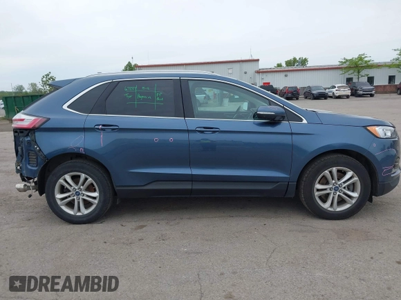 2019 Ford Edge SEL with VIN 2FMPK4J96KBC19149, listed as a IAAI auction lot 42307321 with 57,381 mi miles and . Bid and sale history available at DreamBid. Image 14.