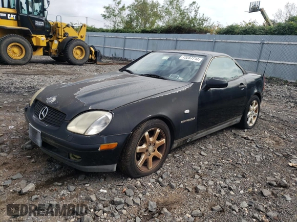 1998 Mercedes-Benz SLK 230/320 with VIN WDBKK47F2WF063948, listed as a Copart auction lot 73257714 with 182,938 mi miles and Clean Title. Bid and sale history available at DreamBid. Image 1.