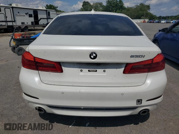2018 BMW 5 Series 530i with VIN WBAJA5C58JWA39259, listed as a Copart auction lot 65242725 with 71,486 mi miles and Clean title. Bid and sale history available at DreamBid. Image 6.