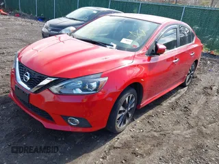 2016 Nissan Sentra S with VIN 3N1AB7AP7GY262636, listed as a IAAI auction lot 41833854 with Not Provided miles. Bid and sale history available at carsss.com. Image 2.
