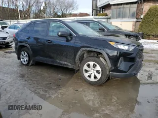 2021 Toyota RAV4 LE with VIN 2T3F1RFV7MC223475, listed as a Copart auction lot 47951695 with 47,737 mi miles and Salvage Title. Bid and sale history available at carsss.com. Image 4.