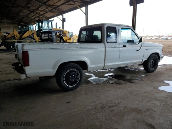 1991 Ford Ranger Splash with VIN 1FTCR14U2MPA61532, listed as a Copart auction lot 42125705 with 22,454 mi miles and Salvage Title. Bid and sale history available at carsss.com. Image 3.