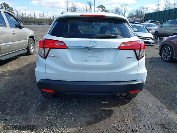 2022 Honda HR-V EX with VIN 3CZRU6H58NM722653, listed as a IAAI auction lot 41577169 with 9,648 mi miles. Bid and sale history available at carsss.com. Image 17.