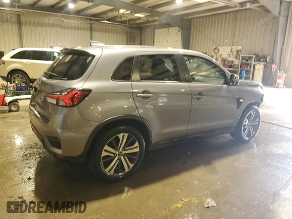 2020 Mitsubishi Outlander Sport ES 2.0 with VIN JA4AR3AU5LU008504, listed as a Copart auction lot 43736945 with 28,634 mi miles and Salvage Title. Bid and sale history available at carsss.com. Image 3.