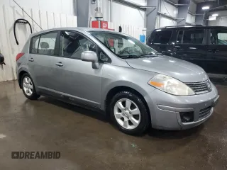 2008 Nissan Versa 1.8 S with VIN 3N1BC13E98L418314, listed as a Copart auction lot 87927385 with 237,831 mi miles and Salvage Title. Bid and sale history available at carsss.com. Image 4.