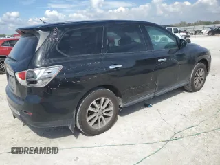 2014 Nissan Pathfinder SV with VIN 5N1AR2MN2EC669786, listed as a Copart auction lot 45942075 with 192,357 mi miles and Salvage Title. Bid and sale history available at carsss.com. Image 3.