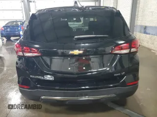 2023 Chevrolet Equinox LT with VIN 3GNAXUEG4PL107537, listed as a Copart auction lot 52333615 with 46,824 mi miles and Salvage Title. Bid and sale history available at DreamBid. Image 6.
