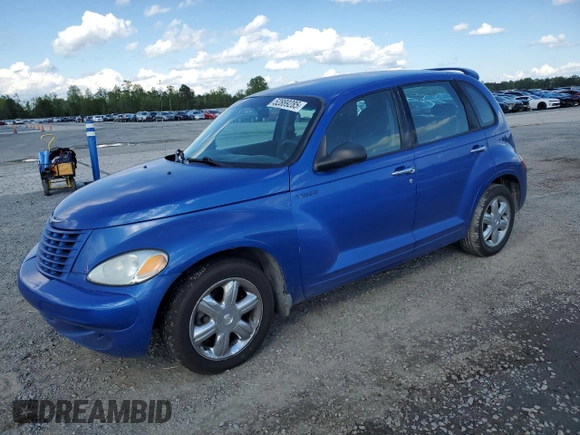 2005 Chrysler PT Cruiser with VIN 3C4FY48B45T504500, listed as a Copart auction lot 52889285 with 138,240 mi miles and Salvage Title. Bid and sale history available at DreamBid. Image 1.
