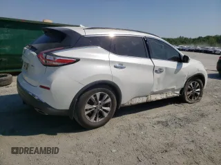 2015 Nissan Murano SV z VIN 5N1AZ2MG2FN273462, wystawiony jako Copart lot #53375645 z przebiegiem 132 105 mil mil oraz Szkoda całkowita • Salvage title. Historia ofert i sprzedaży dostępna na DreamBid. Obrazek 3.