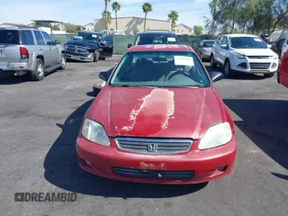 1999 Honda Civic LX with VIN 1HGEJ6671XL046764, listed as a IAAI auction lot 42055408 with 208,308 mi miles. Bid and sale history available at carsss.com. Image 6.