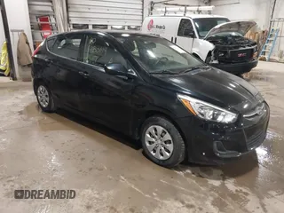 2017 Hyundai Accent SE with VIN KMHCT5AE2HU321940, listed as a IAAI auction lot 41801114 with 34,123 mi miles. Bid and sale history available at carsss.com. Image 1.