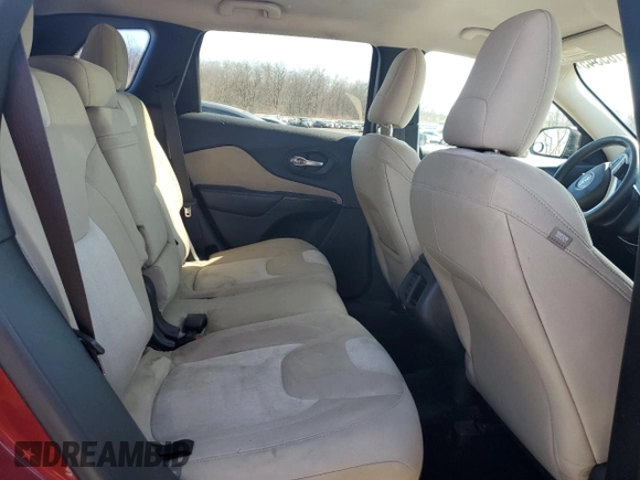 2015 Jeep Cherokee Sport with VIN 1C4PJMAB7FW749757, listed as a Copart auction lot 50165345 with 143,131 mi miles and Salvage Title. Bid and sale history available at carsss.com. Image 10.