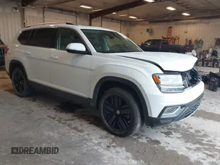 2018 Volkswagen Atlas SEL Premium with VIN 1V2NR2CA3JC594822, listed as a IAAI auction lot 42368854 with 60,688 mi miles and . Bid and sale history available at DreamBid. Image 1.