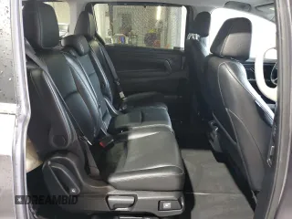 2022 Honda Odyssey EX-L with VIN 5FNRL6H74NB053215, listed as a Copart auction lot 54205895 with 57,958 mi miles and Salvage Title. Bid and sale history available at DreamBid. Image 11.