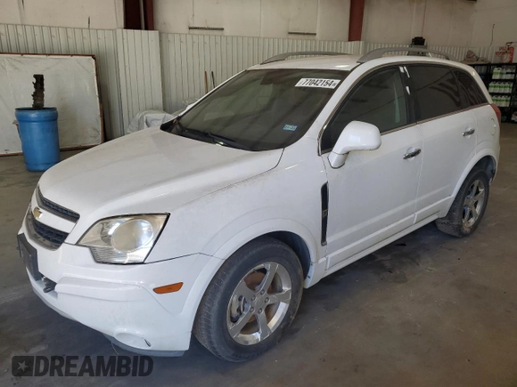 2013 Chevrolet Captiva Sport LT with VIN 3GNAL3EK4DS601408, listed as a Copart auction lot 77042154 with 125,288 mi miles and Clean Title. Bid and sale history available at DreamBid. Image 1.