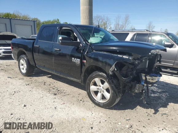 2021 Ram 1500 Tradesman z VIN 3C6RR7KT0MG710005, wystawiony jako Copart lot #56102765 z przebiegiem Nie podano mil oraz Szkoda całkowita • Salvage title. Historia ofert i sprzedaży dostępna na DreamBid. Obrazek 4.