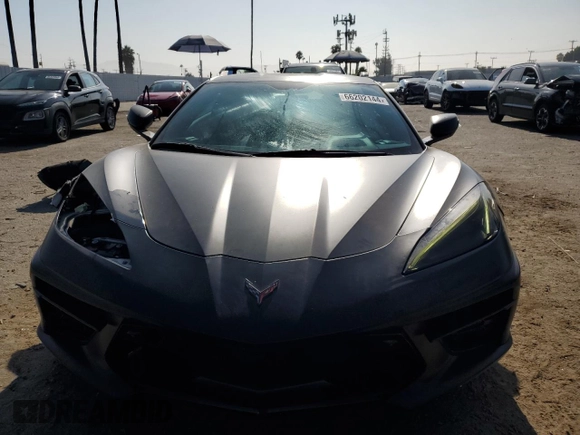 2020 Chevrolet Corvette 3LT with VIN 1G1Y82D40L5110373, listed as a Copart auction lot 66202144 with 43,121 mi miles and Salvage Title. Bid and sale history available at carsss.com. Image 5.