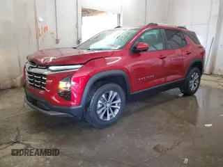 2025 Chevrolet Equinox FWD LT with VIN 3GNAXHEG1SL139796, listed as a Copart auction lot 51996455 with 2,680 mi miles and Salvage Title. Bid and sale history available at carsss.com. Image 1.