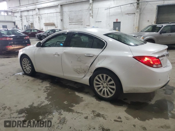 2012 Buick Regal Premium 1 with VIN 2G4GS5EK0C9147232, listed as a Copart auction lot 52810755 with 162,445 mi miles and Salvage Title. Bid and sale history available at DreamBid. Image 2.
