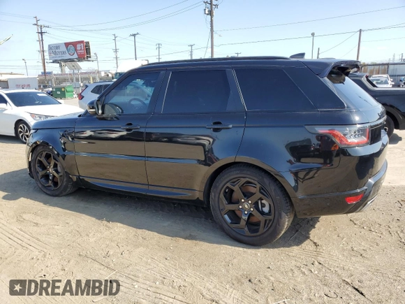 2019 Land Rover Range Rover Sport HSE with VIN SALWR2RV2KA816739, listed as a Copart auction lot 55135655 with 59,681 mi miles and Salvage Title. Bid and sale history available at carsss.com. Image 2.