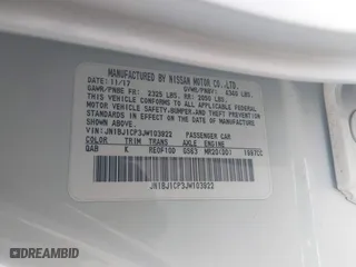 2018 Nissan Rogue Sport S with VIN JN1BJ1CP3JW103922, listed as a IAAI auction lot 42030656 with 36,765 mi miles. Bid and sale history available at carsss.com. Image 9.