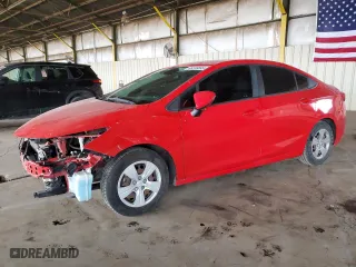 2016 Chevrolet Cruze LS with VIN 1G1BC5SM9G7238100, listed as a Copart auction lot 45318895 with 95,379 mi miles and Salvage Title. Bid and sale history available at carsss.com. Image 1.