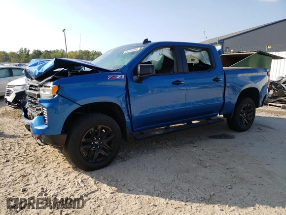 2023 Chevrolet Silverado 1500 LT Trail Boss with VIN 3GCUDFED5PG260887, listed as a Copart auction lot 69757364 with Not Provided miles and Salvage Title. Bid and sale history available at DreamBid. Image 1.