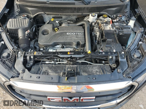 2022 GMC Terrain SLE z VIN 3GKALMEV6NL144450, wystawiony jako Copart lot #51382405 z przebiegiem Nie podano mil oraz Szkoda całkowita • Salvage title. Historia ofert i sprzedaży dostępna na DreamBid. Obrazek 12.