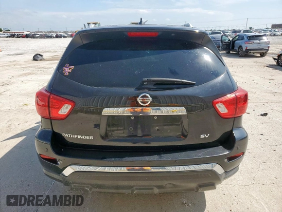 2017 Nissan Pathfinder S with VIN 5N1DR2MN8HC614311, listed as a Copart auction lot 55310065 with Not provided miles and Salvage title. Bid and sale history available at DreamBid. Image 6.