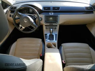 2014 Volkswagen CC VR6 Executive 4Motion with VIN WVWGU7AN7EE536489, listed as a Copart auction lot 76318974 with 122,420 mi miles and Salvage Title. Bid and sale history available at carsss.com. Image 8.
