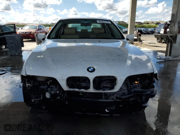 2001 BMW 5 Series 525iA with VIN WBADT43451GF58014, listed as a Copart auction lot 46687415 with 230,231 mi miles and Salvage Title. Bid and sale history available at carsss.com. Image 5.