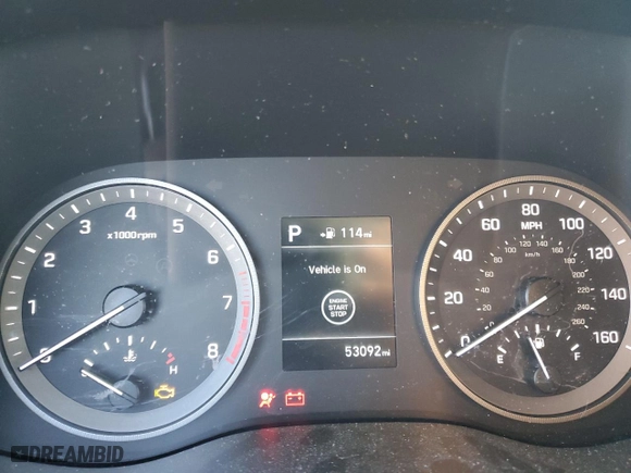 2021 Hyundai Tucson Sport with VIN KM8J3CAL2MU353985, listed as a Copart auction lot 41736755 with 53,092 mi miles and Salvage Title. Bid and sale history available at carsss.com. Image 9.