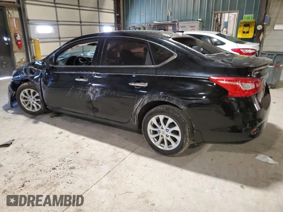 2017 Nissan Sentra S with VIN 3N1AB7AP9HY279584, listed as a Copart auction lot 47652215 with 53,881 mi miles and Salvage Title. Bid and sale history available at carsss.com. Image 2.