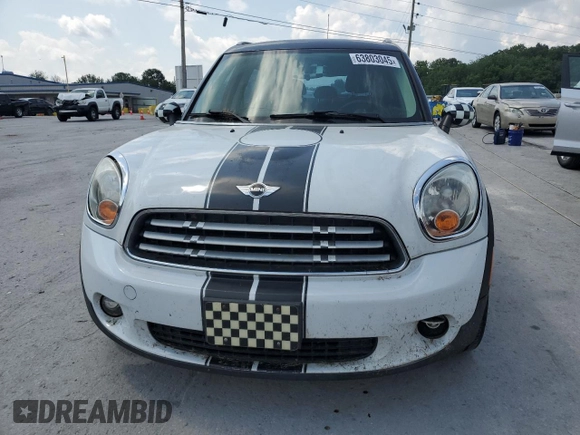2012 MINI Countryman with VIN WMWZB3C56CWM04896, listed as a Copart auction lot 63803045 with 96,443 mi miles and Clean title. Bid and sale history available at DreamBid. Image 5.