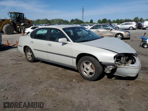 2003 Chevrolet Impala with VIN 2G1WF52E639151085, listed as a Copart auction lot 54119065 with 259,676 mi miles and Salvage Title. Bid and sale history available at DreamBid. Image 4.