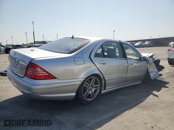 2006 Mercedes-Benz S 320/430/500 with VIN WDBNG70J96A473643, listed as a Copart auction lot 49744415 with 77,187 mi miles and Salvage Title. Bid and sale history available at DreamBid. Image 3.
