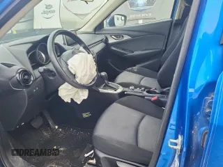2017 Mazda CX-3 Sport with VIN JM1DKDB75H0141784, listed as a Copart auction lot 48358585 with 0 mi miles and Salvage Title. Bid and sale history available at carsss.com. Image 7.