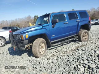 2006 Hummer H3 with VIN 5GTDN136268194509, listed as a Copart auction lot 88749515 with 187,831 mi miles and Salvage Title. Bid and sale history available at DreamBid. Image 1.