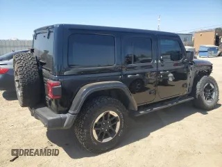 2020 Jeep Wrangler Unlimited Rubicon с VIN 1C4HJXFN3LW350249, выставлен на аукционе Copart как лот 60696895 с пробегом 56 577 миль миль и Списание • Salvage title. История ставок и продаж доступна на DreamBid. Изображение 3.