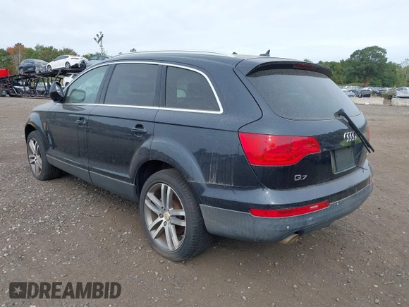 2007 Audi Q7 Premium with VIN WA1BY74L77D049594, listed as a IAAI auction lot 40436848 with 147,384 mi miles and . Bid and sale history available at DreamBid. Image 3.