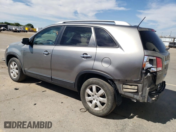 2011 Kia Sorento LX with VIN 5XYKTDA28BG169624, listed as a Copart auction lot 58858964 with 147,478 mi miles and Salvage Title. Bid and sale history available at carsss.com. Image 2.