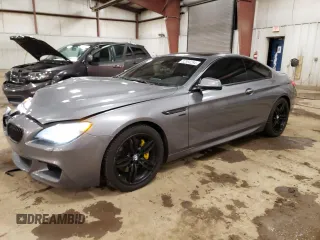 2012 BMW 6 Series 650i xDrive with VIN WBALX5C56CC894132, listed as a Copart auction lot 82968294 with 76,599 mi miles and Clean Title. Bid and sale history available at carsss.com. Image 1.