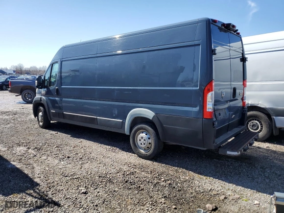 2021 Ram ProMaster Cargo Van with VIN 3C6MRVJG1ME540994, listed as a Copart auction lot 45387645 with 0 mi miles and Clean Title. Bid and sale history available at carsss.com. Image 2.
