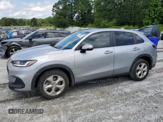 2024 Honda HR-V LX with VIN 3CZRZ1H34RM728541, listed as a Copart auction lot 57489285 with 58,744 mi miles and Salvage title. Bid and sale history available at DreamBid. Image 1.