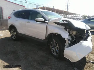 2019 Honda CR-V EX with VIN 5J6RW1H58KA026137, listed as a IAAI auction lot 33308036 with 1 mi miles. Bid and sale history available at carsss.com. Image 1.