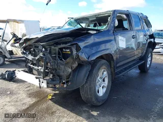 2019 Toyota 4Runner SR5 with VIN JTEBU5JR9K5666170, listed as a IAAI auction lot 41539253 with 82,568 mi miles. Bid and sale history available at carsss.com. Image 18.