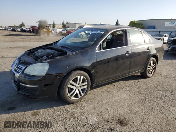 2006 Volkswagen Jetta Sedan 2.5L with VIN 3VWSG71K56M771215, listed as a Copart auction lot 75503144 with 109,337 mi miles and Salvage Title. Bid and sale history available at carsss.com. Image 1.