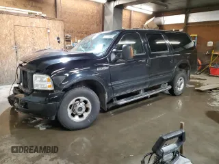 2005 Ford Excursion Limited with VIN 1FMSU43P65EA92363, listed as a Copart auction lot 83518964 with 290,510 mi miles and Salvage Title. Bid and sale history available at DreamBid. Image 1.