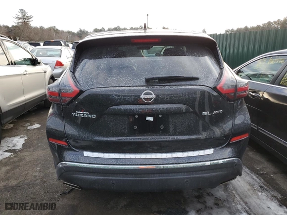 2023 Nissan Murano SL with VIN 5N1AZ2CS6PC126158, listed as a Copart auction lot 42847175 with 11,192 mi miles and Salvage Title. Bid and sale history available at carsss.com. Image 6.